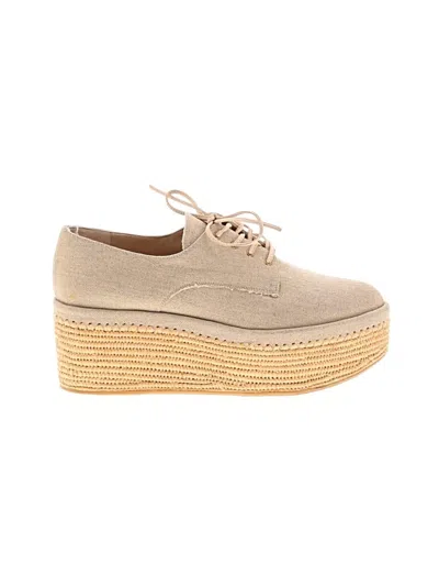 Pre-owned Stuart Weitzman Wedges In Tan