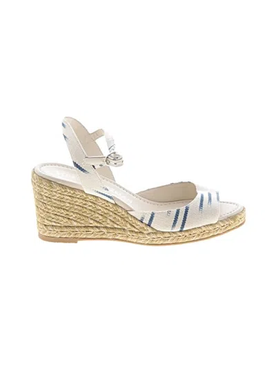 Pre-owned Stuart Weitzman Wedges In White