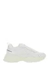 Stuart Weitzman White Sneakers With Logo Embroidery On The Side And Logo Patch On The Heel