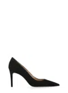 Stuart Weitzman Power 85 Decollete In Black
