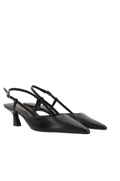 Stuart Weitzman With Heel In Black