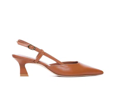 Stuart Weitzman With Heel In Brown