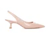 Stuart Weitzman Naomi 50 Slingback Pumps In Pink