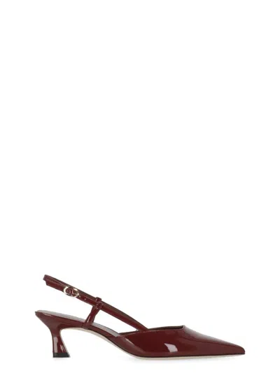 Stuart Weitzman With Heel In Red