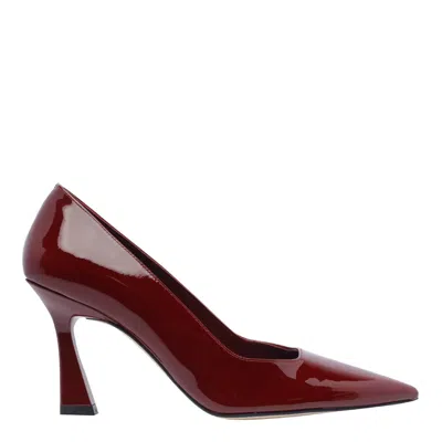 Stuart Weitzman With Heel In Red