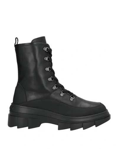 Stuart Weitzman Woman Ankle Boots Black Size 5.5 Leather