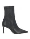 Stuart Weitzman 75mm Stuart Power Zip-detail Pointed-toe Boots In Black