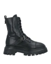 Stuart Weitzman Woman Ankle Boots Black Size 6 Leather In Black