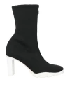 Stuart Weitzman Woman Ankle Boots Black Size 6.5 Textile Fibers In Black