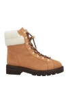 Stuart Weitzman Woman Ankle Boots Sand Size 7 Leather In Beige