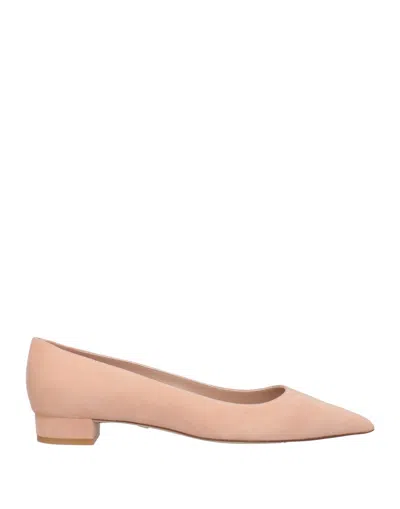 Stuart Weitzman Ballet Flats In Pink