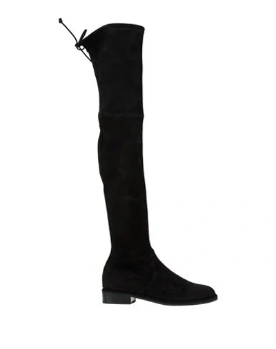Stuart Weitzman Woman Boot Black Size 4.5 Leather