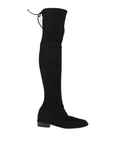 Stuart Weitzman Woman Boot Black Size 5.5 Leather