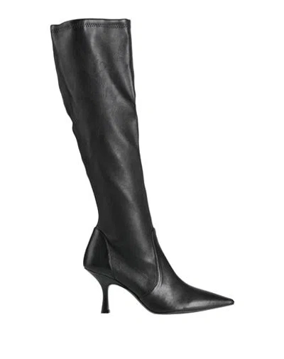 Stuart Weitzman Woman Boot Black Size 5.5 Leather