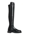 Stuart Weitzman High Boots With Round Toe And Block Heel In Black