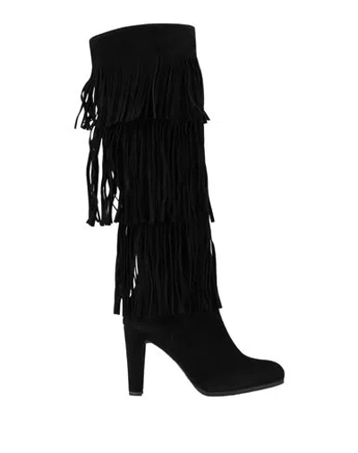Stuart Weitzman Woman Boot Black Size 6.5 Leather