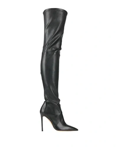 Stuart Weitzman Woman Boot Black Size 6.5 Leather