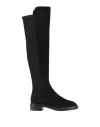 Stuart Weitzman Effortless Stretch Back Boot In Black