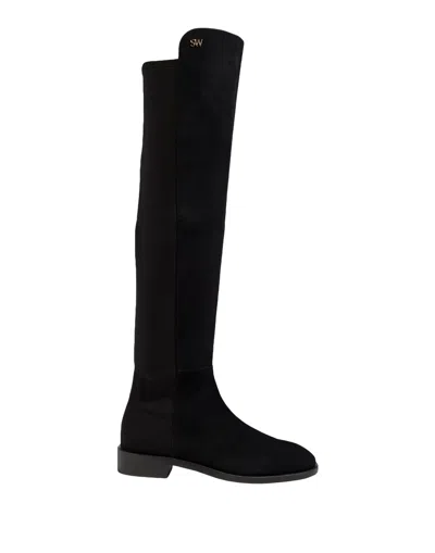 Stuart Weitzman Knee Boots In Black
