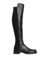Stuart Weitzman High Boots With Round Toe And Block Heel In Black