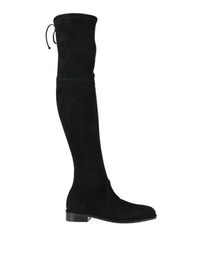 Stuart Weitzman Woman Boot Black Size 7 Leather