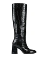 Stuart Weitzman Woman Boot Black Size 7 Leather In Black