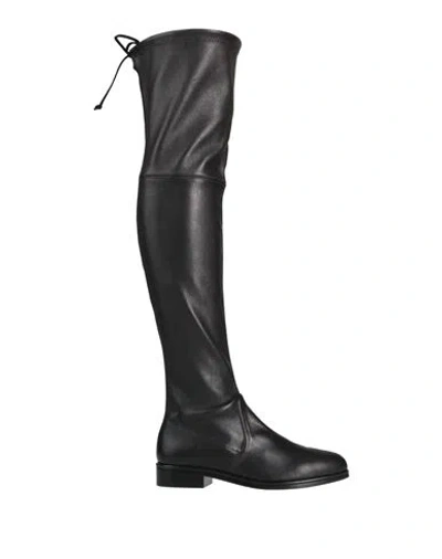 Stuart Weitzman Woman Boot Black Size 7 Leather