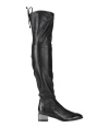 Stuart Weitzman Woman Boot Black Size 7.5 Leather In Black