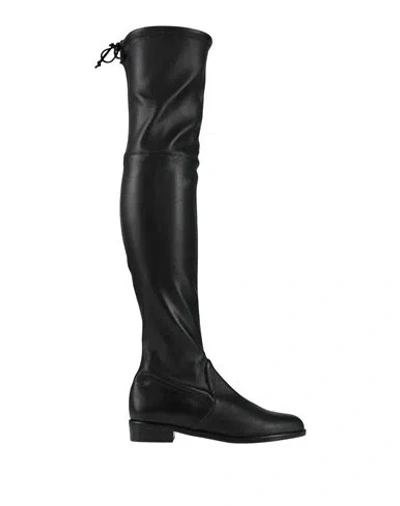 Stuart Weitzman Woman Boot Black Size 7.5 Leather