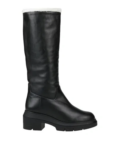 Stuart Weitzman Woman Boot Black Size 7.5 Leather