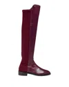 Stuart Weitzman Knee Boots In Red