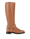 Stuart Weitzman Woman Boot Camel Size 5.5 Soft Leather In Brown