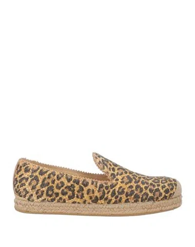 Stuart Weitzman Woman Espadrilles Sand Size 6.5 Textile Fibers In Beige