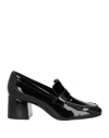 Stuart Weitzman Woman Loafers Black Size 7.5 Leather