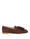 Stuart Weitzman Woman Loafers Chocolate Brown Size 6.5 Leather