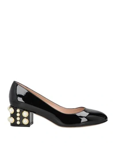 Stuart Weitzman Woman Pumps Black Size 6 Leather
