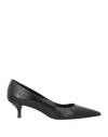 Stuart Weitzman Woman Pumps Black Size 7 Leather