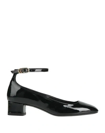 Stuart Weitzman Woman Pumps Black Size 7.5 Leather