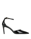 Stuart Weitzman 80mm Pointed-toe Leather Pumps In Black