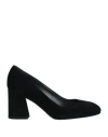 Stuart Weitzman Woman Pumps Black Size 9.5 Leather