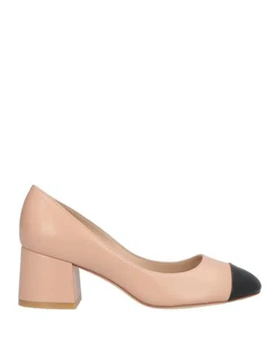 Stuart Weitzman Woman Pumps Blush Size 7 Leather In Pink