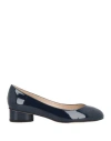 Stuart Weitzman Woman Pumps Navy Size 7.5 Leather