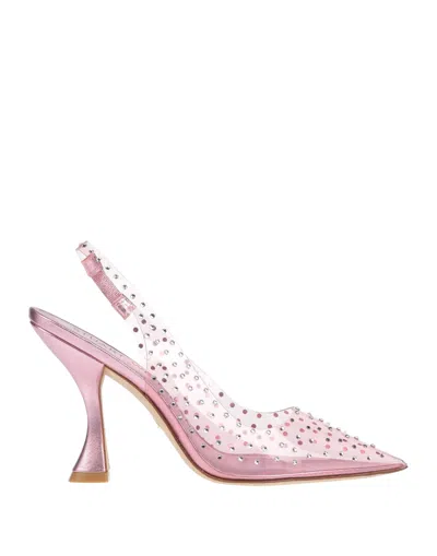 STUART WEITZMAN STUART WEITZMAN WOMAN PUMPS PINK SIZE 7 PVC - POLYVINYL CHLORIDE