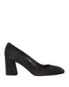 Stuart Weitzman Woman Pumps Steel Grey Size 5.5 Leather In Grey
