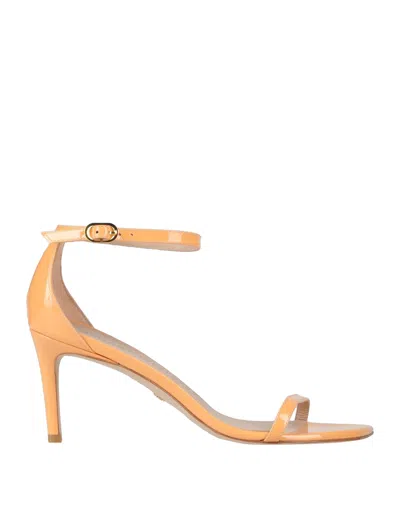 Stuart Weitzman Sandals In Orange