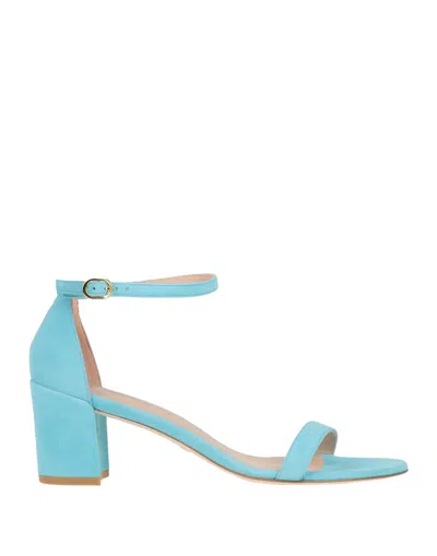 Stuart Weitzman Sandals In Blue