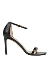 Stuart Weitzman Woman Sandals Black Size 11 Calfskin