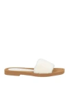 Stuart Weitzman Women's Cammy Slide Sandals In White