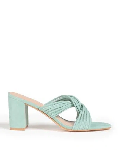 Stuart Weitzman Twist Block 75 Sandal In Green