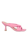 Stuart Weitzman Sandal With Bow In Pink